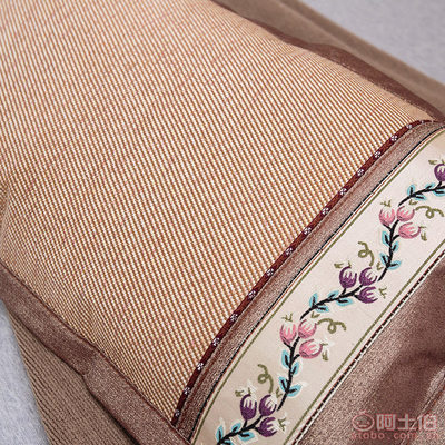 柔依廠家直銷 新款加厚冰絲涼席枕套，夏季清倉(cāng)批發(fā)優(yōu)選